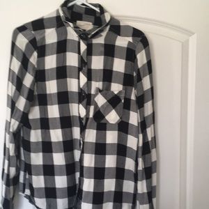 Plaid button up